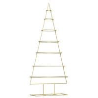 arbol de navidad  decoraciones de navidad de metal con soporte dorado 180 cm