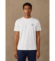 hackett london para hombre hm5000121 camiseta h blanco xl casual algodon manga corta