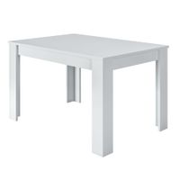mesa de comedor extensible blanco artik