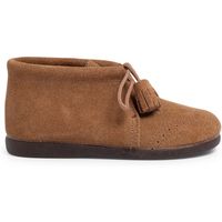 pisamonas botines bota serraje picado y borlas para nino