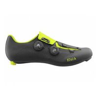 zapatillas fizik aria r3 42 negro-amarillo fluor carretera masculino