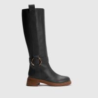 see by chloe womens leather knee high boots - 7