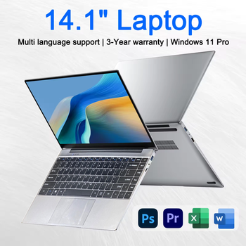 FUCHU Computadora Portátil NUEVA de 14.1'' con 16GB DDR4, 1TB/2TB SSD, Intel I3-6100U, Windows 11, para Oficina, Estudio y Juegos