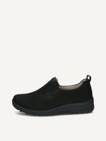 caprice slipper black made of leather size 36
