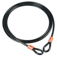 cable de seguridad en espiral 5 m negro burg-wachter