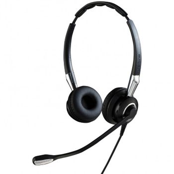 Jabra Biz 2400 II QD Duo Auriculares para Oficina Negro/Plata