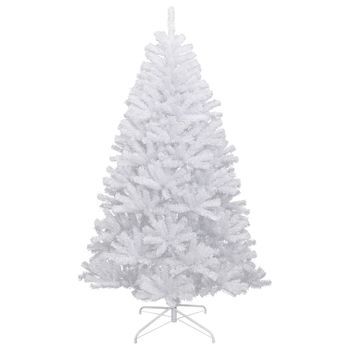 Árbol De Navidad | Decoraciones De Navidad Artificial Con Bisagras Y Nieve Flocada 120 Cm