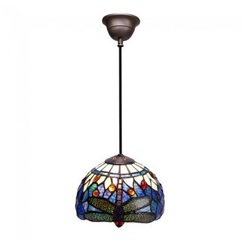 Lámpara de techo cristal tiffany belle epoque