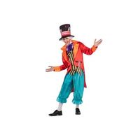 disfraz sombrerero loco sombrero cuello con pajarita chaqueta con chaleco y pantalon talla xl