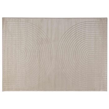 Alfombras De Área Galati Beige 280 X 200 Cm Poliéster
