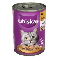 whiskas 1 cans 12 x 400g - chicken in jelly