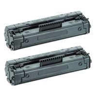 original multipack hp laserjet 1100xi printer toner cartridges 2 pack -c4092a