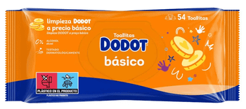 Dodot Toallitas Básico Recambio 54 Uds