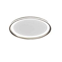 plafon led edge gris titanio 66w perenz en aluminio