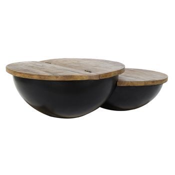 Mesa Centro Madera 114x76x33 Mesa Cafe Madera Meta
