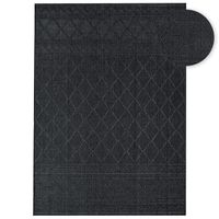 alfombras de interior y exterior verona gris  160x220 cm