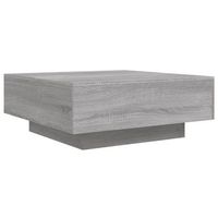 mesa de centro 80 x 80 x 31 cm madera de ingenieria gris dec040095