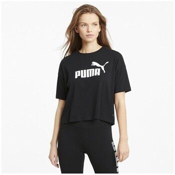 Puma Camiseta Ess Cropped Logo para mujer