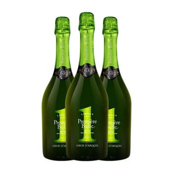 Sieur D'arques Première Bulle Bio Edition Blanquette 75 Cl 12.5% Vol. (pack De 3 Unidades)