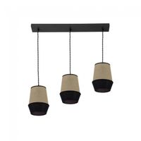 regleta de techo campana 3 luces