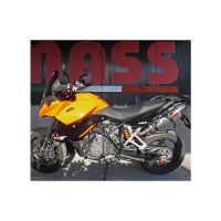 silenciador de escape ktm supermoto 990 mass oval par