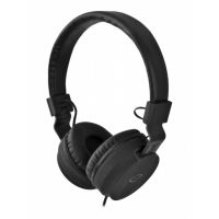 auriculares esperanza bongo con cable jack 35 mm para llamadas musica y deporte negros
