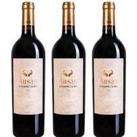 ausas interpretacion crianza expresion unica de tinta fina con 15 vol - pack 3 botellas 75 cl - 15 vol