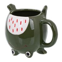 taza de desayuno verde 13x95x10h cm