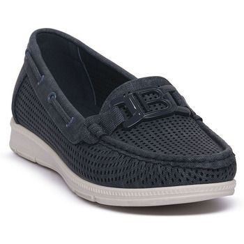 Laura Biagiotti Mocasines CALF NAVY para mujer
