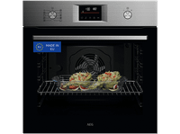 horno - aeg gu5pb43fsm multifuncion pirolitico 72 l funcion grill 60 cm inox antihuellas
