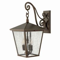 aplique de pared de exterior trellis 4 luces