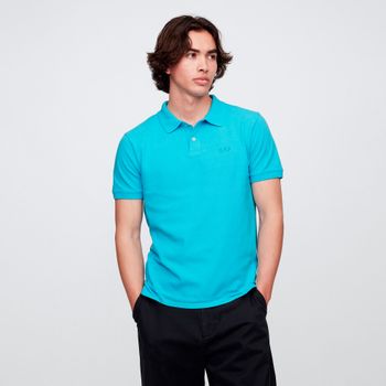 GAP Polo de piqué con logo 586306-031