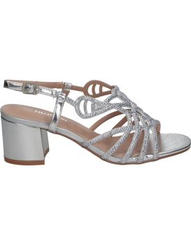 Sandalias De Fiesta Polka 223 Color Plata 37