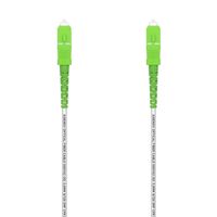 aisens a152-0497 cable de fibra optica 7 m scapc g657a2 blanco