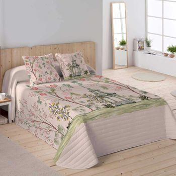 Colcha Bouti Chinese Rose Cama 180