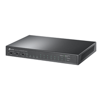 switch tp-link no gestionable 8 port 10100 2 port gigabit 1 port sfp