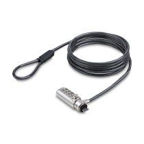 StarTech.com Cable de Seguridad Delgado de PortÃ¡til Compatible con K-Slot de 1,5m - Cable Antirrobo para PortÃ¡til con Candado de CombinaciÃ³n - Cable Resistente a los Cortes
