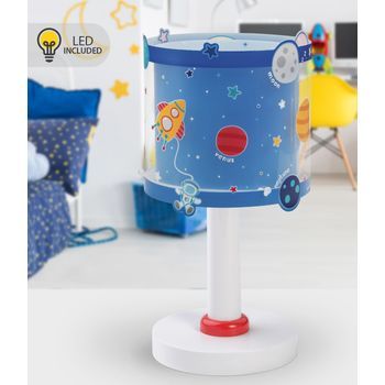 Lámpara De Mesa Led Quitamiedos Infantil Planets Planetas Sistema Solar