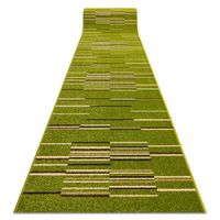 alfombra de pasillo heat-set fryz neli verdecolor lima 60 cm 60x360 cm