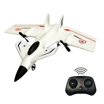 FlyBear FX523 envergadura 205 mm 2.4 GHz 2CH avión RC de ala fija de EPP listo para volar con luz LED