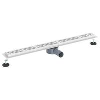 desague de ducha diseno lineal con sifon 360 plateado 90 cm vidaxl