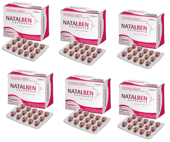 Natalben Lactancia 6x60 Cápsulas