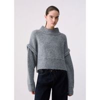 liu jo jersey punto en lana y alpaca para mujer