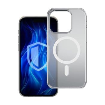 Funda para móvil 3MK Frosty MagCase Cover policarbonato blanco MagSafe para iPhone 16 Pro Max