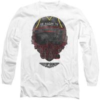 top gun camiseta manga larga hangman para mujer