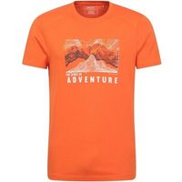 mountain warehouse camiseta adventure begins para hombre
