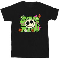 nightmare before christmas camiseta scream para nina