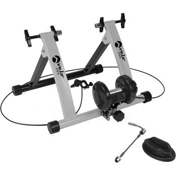 Velo Pro Turbo Magnético Plata, 6 Niveles, Plegable, Bicis 26”-28” & 700c