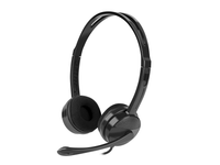auriculares natec canary go con microfono negro