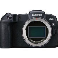 canon eos rp mirrorless camera with mount adapter